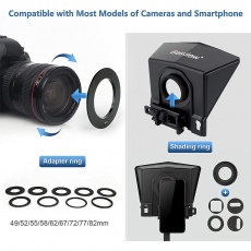 Desview T2 Teleprompter (Autocue) for Smartphone/Tablets