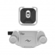 Peak Design Capture Camera Clip v3 and QR plate, silver