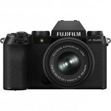 Fujifilm X-S20 Mirrorless Camera, Black with XC15-45mm F3.5-5.6 lens