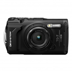 OM System Tough TG-7 Digital Camera, Black