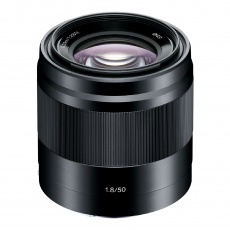 Sony E 50mm f1.8 OSS lens, black Sony E 50mm f1.8 OSS lens, black