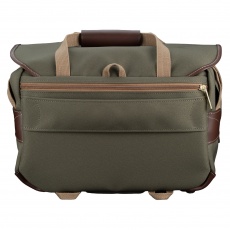 Billingham 335 MKII Shoulder bag, Sage Fibrenyte-Chocolate Trim