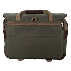 Billingham 445 MKII Shoulder bag, Sage Fibrenyte-Chocolate Trim