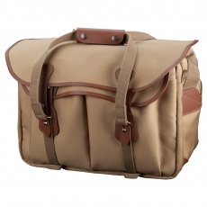 Billingham 445 MKII Shoulder bag, Khaki Canvas-Tan Trim