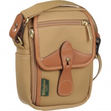 Billingham Compact Stowaway, Khaki Canvas-Tan leather trim