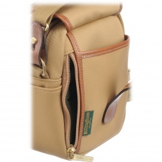 Billingham Compact Stowaway, Khaki Canvas-Tan leather trim