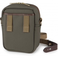 Billingham Compact Stowaway, Sage Fibrenyte-Chocolate Leather trim