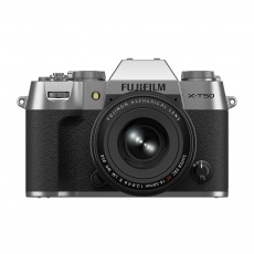 Fujifilm X-T50 Mirrorless Camera, Silver with XF 16-50 lens Fujifilm X-T50 Mirrorless Camera, Silver with XF 16-50 lens