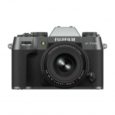 Fujifilm X-T50 Mirrorless Camera, Charcoal Silver with XF 16-50mm lens Fujifilm X-T50 Mirrorless Camera, Charcoal Silver with XF 16-50mm lens