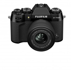 Fujifilm X-T50 Mirrorless Camera, Black with XC 15-45mm lens