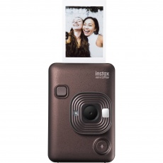 Fujifilm Instax Mini Liplay Instant Camera, Deep Bronze