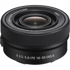Sony E PZ 16-50mm F3.5-5.6 OSS II compact power zoom lens Sony E PZ 16-50mm F3.5-5.6 OSS II compact power zoom lens