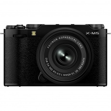 Fujifilm X-M5 Mirrorless Camera with XC15-45mm lens, Black