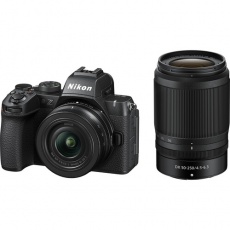 Nikon Z 50II Mirrorless Camera with 16-50mm and 50-250mm lenses Nikon Z 50II Mirrorless Camera with 16-50mm and 50-250mm lenses