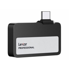 Lexar Go Portable SSD SL400 2TB without Hub, Black Lexar Go Portable SSD SL400 2TB without Hub, Black