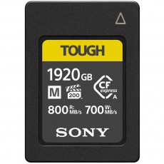 Sony 1920GB CFexpress Tough Type A, R800/W700MB/s Sony 1920GB CFexpress Tough Type A, R800/W700MB/s