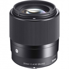 Sigma 30mm f1.4 DC DN Contemporary lens for Canon EOS RF-S Sigma 30mm f1.4 DC DN Contemporary lens for Canon EOS RF-S