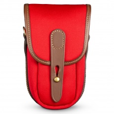 Billingham TEN-16 Camera Pouch, Burgundy Canvas-Chocolate Trim Billingham TEN-16 Camera Pouch, Burgundy Canvas-Chocolate Trim