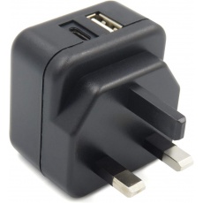 Pama Plug-in USB-C and USB-A Charger, 3 Amp