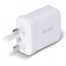 Lindy 65W USB Type A & C Mains Charger, GaN technology