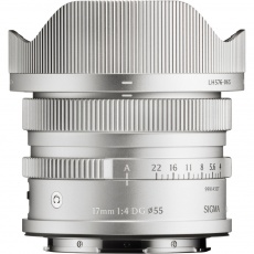 Sigma AF 17mm F4 DG I C lens for L-Mount, Silver Sigma AF 17mm F4 DG I C lens for L-Mount, Silver