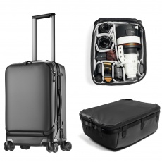 Peak Design Pro Creator Carry-On Roller bag Bundle, Black Peak Design Pro Creator Carry-On Roller bag Bundle, Black