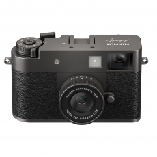 Fujifilm X-Half Digital Compact Camera, Charcoal Silver