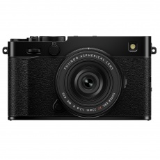 Fujifilm X-E5 Mirrorless Camera with XF23mm F2.8 R WR, Black
