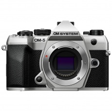OM System OM-5 Mark II Mirrorless camera body, Silver OM System OM-5 Mark II Mirrorless camera body, Silver