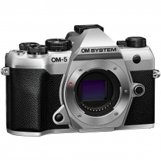 OM System OM-5 Mark II Mirrorless camera body, Silver OM System OM-5 Mark II Mirrorless camera body, Silver