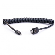 Atomos Coiled micro HDMI to full HDMI 4K60p cable (40-80cm) Atomos Coiled micro HDMI to full HDMI 4K60p cable (40-80cm)