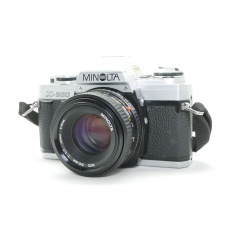 Used Minolta X300 35mm SLR with 50mm f1.7 lens Used Minolta X300 35mm SLR with 50mm f1.7 lens