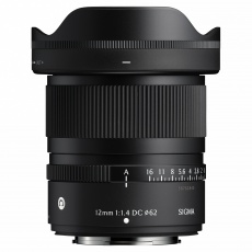 Sigma AF 12MM f1.4 DC I Contemporary lens for Fujifilm X Mount Sigma AF 12MM f1.4 DC I Contemporary lens for Fujifilm X Mount