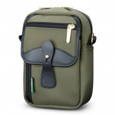 Billingham Airline Stowaway Camera Shoulder Bag, Sage Fibrenyte-Black Trim