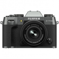 Fujifilm X-T50 Mirrorless Camera, Charcoal Silver with XC 15-45 lens Fujifilm X-T50 Mirrorless Camera, Charcoal Silver with XC 15-45 lens