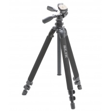 Slik Pro 400DX Tripod with case and SH-707E Multi-Action Head