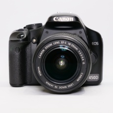 Used Canon EOS 450D DSLR with 18-55mm lens