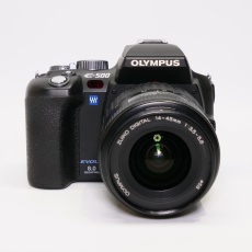 Used Olympus E500 DSLR with 14-45mm lens
