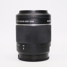 Used Sony SAM 55-200mm f4-5.6 lens