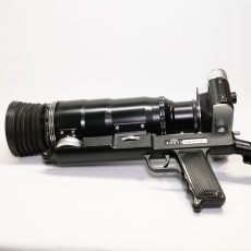 Used Zenith ES PhotoSniper 35mm SLR | 300mm & 58mm f2 lenses