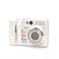 Used Nikon Coolpix 5200 digital compact camera, silver
