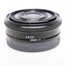 Used Sony E 20mm f2.8 pancake lens Used Sony E 20mm f2.8 pancake lens