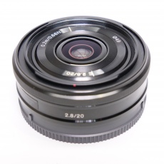Used Sony E 20mm f2.8 pancake lens Used Sony E 20mm f2.8 pancake lens