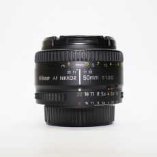 Used Nikon AF 50mm f1.8 D lens