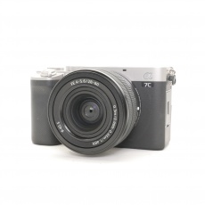 Used Sony Alpha 7C Mirrorless camera, Silver, with 28-60mm Lens