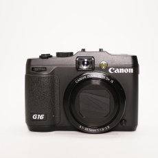 Used Canon Powershot G16 digital compact camera