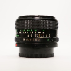 Used Canon FD 28mm f2.8 lens