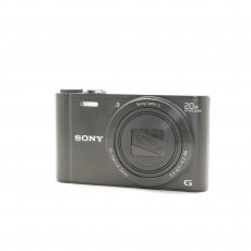 Used Sony Cybershot WX300 digital compact camera, black Used Sony Cybershot WX300 digital compact camera, black