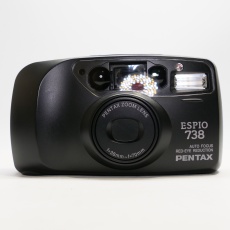 Used Pentax Espio 738 35mm compact film camera Used Pentax Espio 738 35mm compact film camera