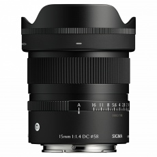 Sigma 15mm F1.4 DC | Contemporary lens for Sony E Sigma 15mm F1.4 DC | Contemporary lens for Sony E